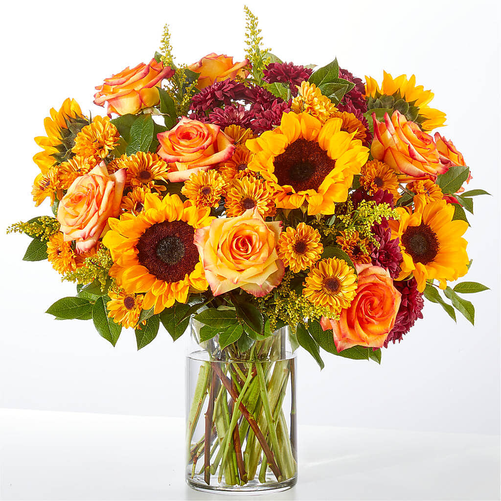 Flannel Scarf Bouquet – YOUNG'S GREENHOUSE & FLOWER SHOP, Fort Wayne IN