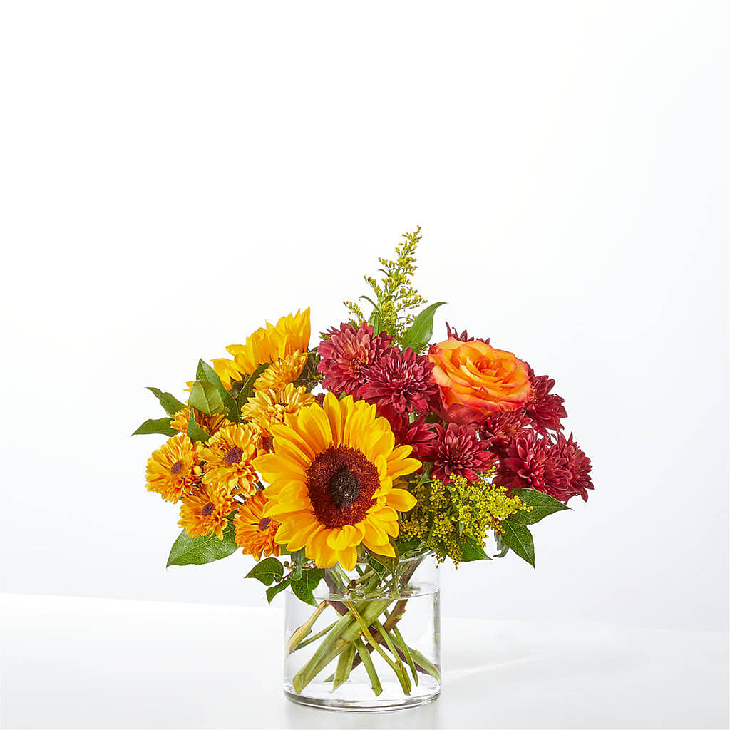 Flannel Scarf Bouquet – YOUNG'S GREENHOUSE & FLOWER SHOP, Fort Wayne IN