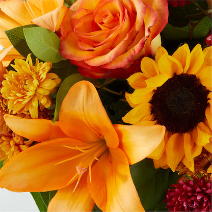 Grateful Centerpiece – YOUNG'S GREENHOUSE & FLOWER SHOP, Fort Wayne IN