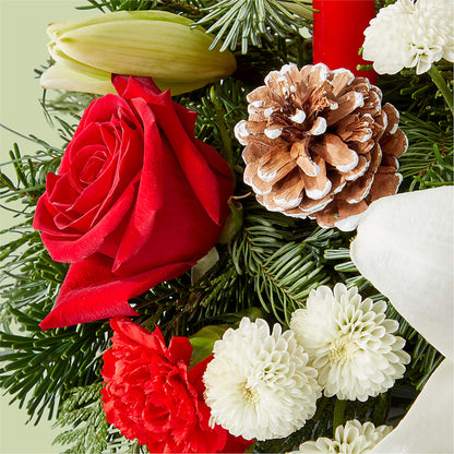 Seasonal Festivities Centerpiece – YOUNG'S GREENHOUSE & FLOWER SHOP, Fort Wayne IN