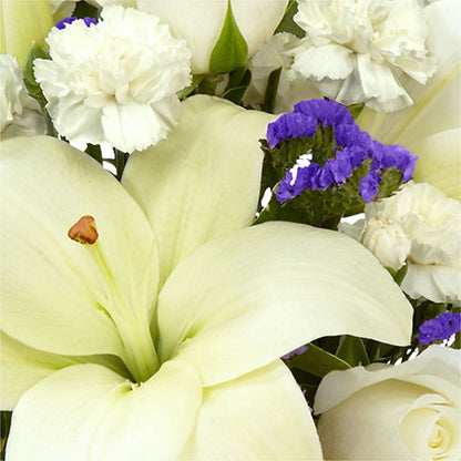 Sapphire Rush Bouquet – YOUNG'S GREENHOUSE & FLOWER SHOP, Fort Wayne IN