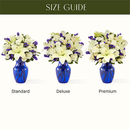 Sapphire Rush Bouquet – YOUNG'S GREENHOUSE & FLOWER SHOP, Fort Wayne IN