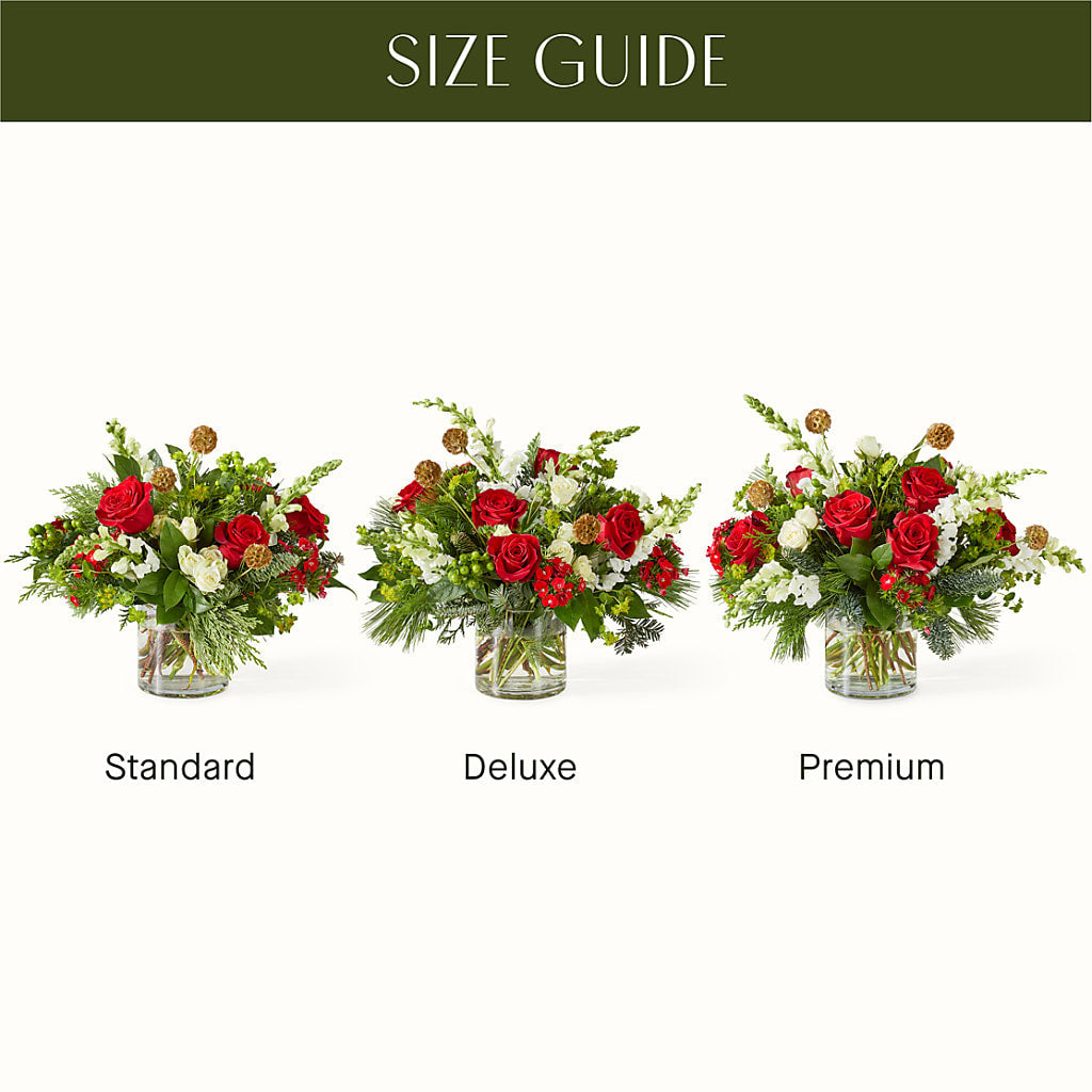 Deck the Halls Bouquet – YOUNG'S GREENHOUSE & FLOWER SHOP, Fort Wayne IN