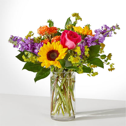 Vibrant Greetings Bouquet – YOUNG'S GREENHOUSE & FLOWER SHOP, Fort Wayne IN