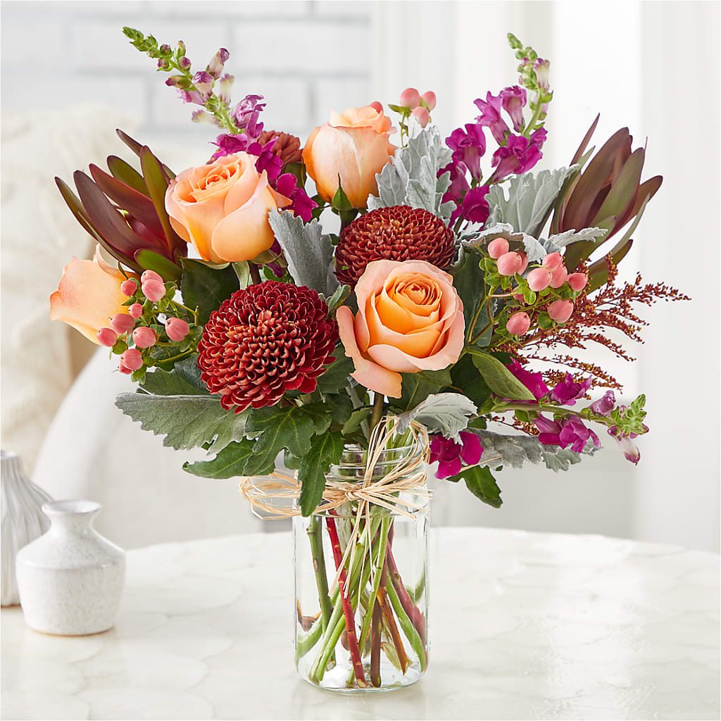 Moody Hues Bouquet – YOUNG'S GREENHOUSE & FLOWER SHOP, Fort Wayne IN