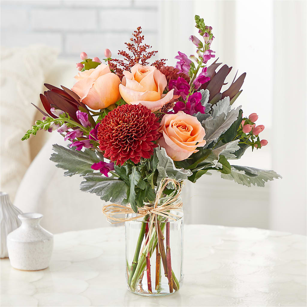 Moody Hues Bouquet – YOUNG'S GREENHOUSE & FLOWER SHOP, Fort Wayne IN