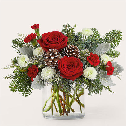 Yule Cheer Bouquet – YOUNG'S GREENHOUSE & FLOWER SHOP, Fort Wayne IN