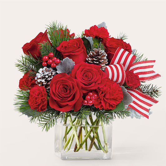 Baking Spirits Bright Bouquet – YOUNG'S GREENHOUSE & FLOWER SHOP, Fort Wayne IN
