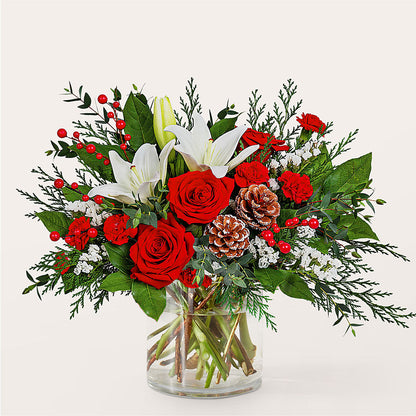 Best in Snow Bouquet – YOUNG'S GREENHOUSE & FLOWER SHOP, Fort Wayne IN