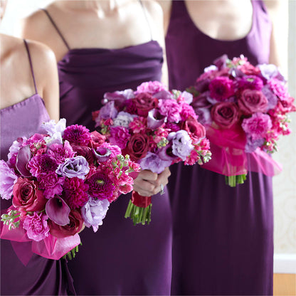 Bridesmaid's Garden Bouquet – YOUNG'S GREENHOUSE & FLOWER SHOP, Fort Wayne IN