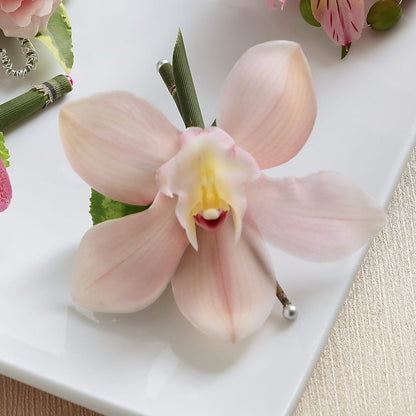 Pink Cymbidium Boutonniere – YOUNG'S GREENHOUSE & FLOWER SHOP, Fort Wayne IN