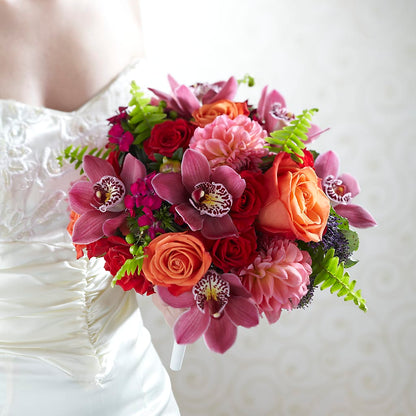 Brilliant Blossoms Bouquet – YOUNG'S GREENHOUSE & FLOWER SHOP, Fort Wayne IN