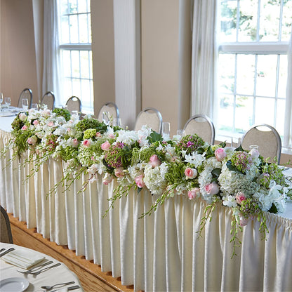 State of Joy Head Table Arrangement – YOUNG'S GREENHOUSE & FLOWER SHOP, Fort Wayne IN