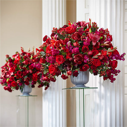 Love & Honor Arrangement – YOUNG'S GREENHOUSE & FLOWER SHOP, Fort Wayne IN